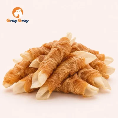 chicken wrapped around rabbit ears