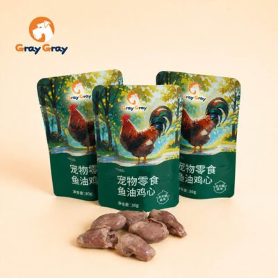 fish oil chicken heart 30g