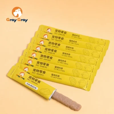 snack cat strips (beef and pumpkin) 15g