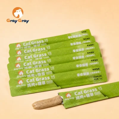 snack cat strips (chicken cat grass) 15g